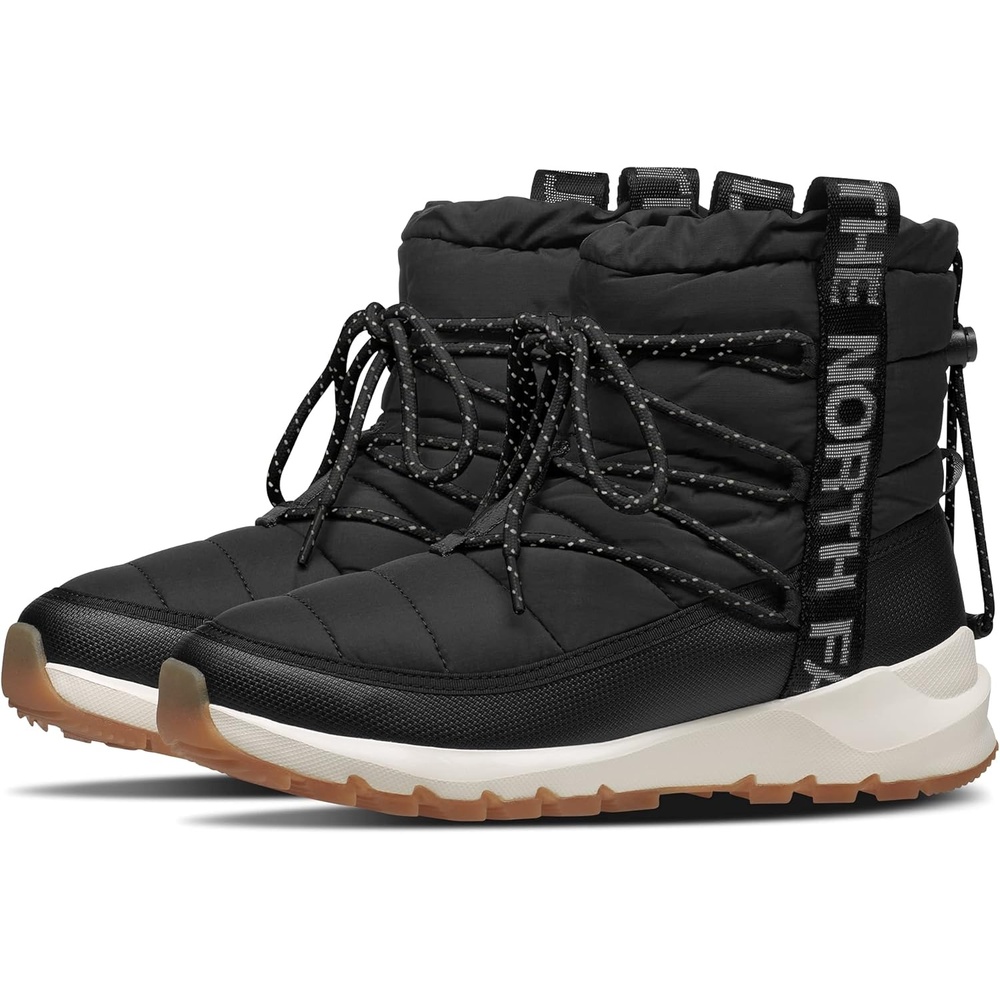 imageTHE NORTH FACE womens Thermoball Traction BootieTnf BlackWhisper White