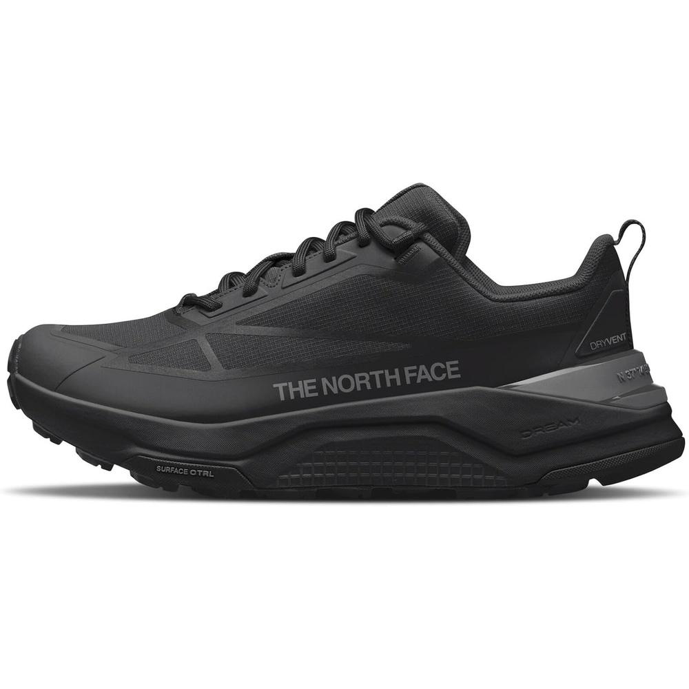 imageThe North Face Mens Fastpack Waterproof Hiking Shoe  Highly Cushioned Rubber Outsole 5mm LugsTnf BlackTnf Black