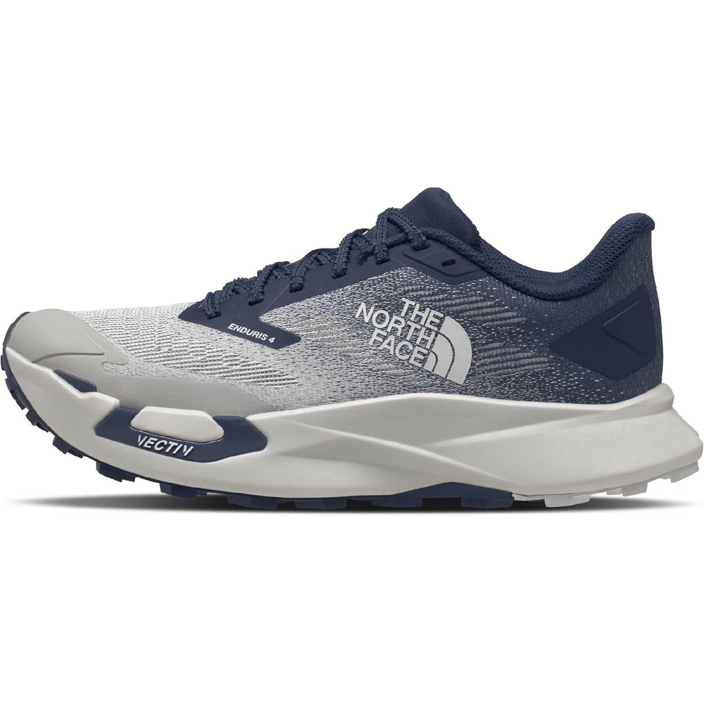 imageThe North Face Mens Vectiv Enduris 4 Trail Running Shoe  CushionedGlacier GraySummit Navy