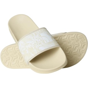THE NORTH FACE Men’s Base Camp Slide III Sandal | Highly Cushioned, Durable TPU Strap & Rubber Outsole(Desert Stone/White Dune)