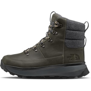 THE NORTH FACE Men’s Bergen Leather Waterproof Hiking Boot | Insulated Snow Boot With 4.5mm Lugs(New Taupe Green/Asphalt Grey)