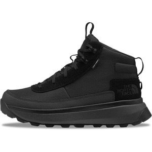 THE NORTH FACE Men’s Bergen Mid Waterproof Hiking Boot | Insulated Snow Shoe With 4.5mm Lugs(Tnf Black/Anthracite Grey)