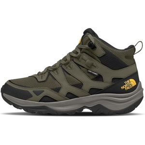 THE NORTH FACE Men’s Hedgehog 3 Mid Waterproof Hiking Boot | Ripstop Leather Upper, Rubber Outsole(New Taupe Green/Tnf Black)