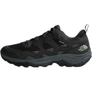 THE NORTH FACE Men’s Hedgehog 3 Waterproof Hiking Boot | Ripstop Leather Upper, Rubber Outsole(Tnf Black/Asphalt Grey)