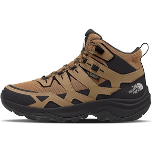 THE NORTH FACE Men’s Hedgehog 3 Waterproof Hiking Boot | Ripstop Leather Upper, Rubber Outsole(Utility Brown/Tnf Black)