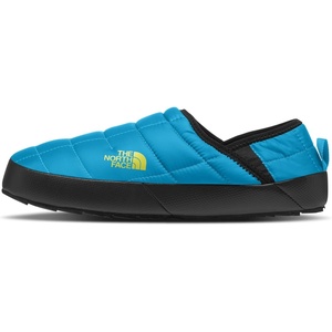 THE NORTH FACE Men’s Thermoball Traction Mule V Winter Shoe | Insulated & Water Repellent, Rubber Outsole(Acoustic Blue/Tnf Black)