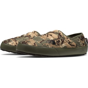 THE NORTH FACE Men’s Thermoball Traction Mule V Winter Shoe | Insulated & Water Repellent, Rubber Outsole(Burnt Olive Green Digi Topo Print Burnt Olive Green)