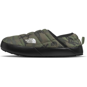 THE NORTH FACE Men’s Thermoball Traction Mule V Winter Shoe | Insulated & Water Repellent, Rubber Outsole(Thyme Brushwood Camo Print/Thyme)