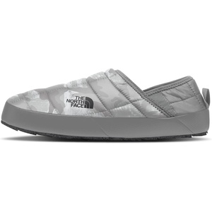THE NORTH FACE Men’s Thermoball Traction Mule V Winter Shoe | Insulated & Water Repellent, Rubber Outsole(Tin Grey Tnf Camo Print/Meld Grey)