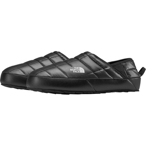 THE NORTH FACE Men’s Thermoball Traction Mule V Winter Shoe | Insulated & Water Repellent, Rubber Outsole(Tnf Black/Tnf White)