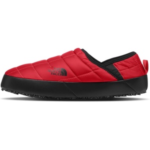 THE NORTH FACE Men’s Thermoball Traction Mule V Winter Shoe | Insulated & Water Repellent, Rubber Outsole(Tnf Red/Tnf Black)
