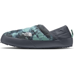THE NORTH FACE Men’s Thermoball Traction Mule V Winter Shoe | Insulated & Water Repellent, Rubber Outsole(Wasabi Ice Dye Print/Vanadis Grey)