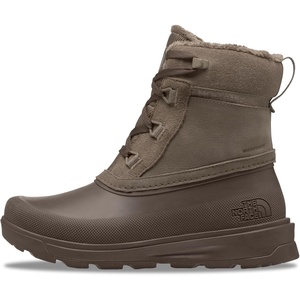 THE NORTH FACE Women’s Shellista V Shorty Waterproof Snow Boot | Stylish Winter Boot With 4.5mm Lugs(Mocha Brown/Smokey Brown)