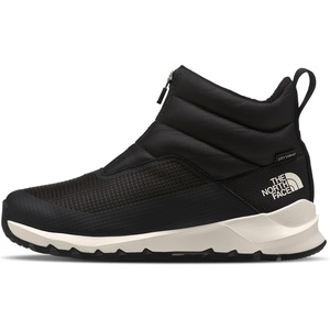 THE NORTH FACE Women’s Thermoball Progressive Zip Up II Snow Boot | Insulated & Waterproof, Rubber Outsole(Tnf Black/Gardenia White)
