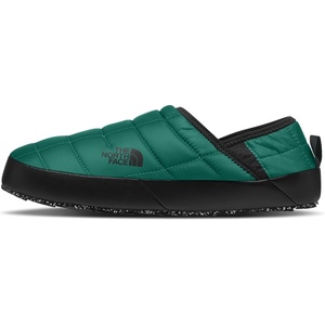 THE NORTH FACE Women’s Thermoball Traction Mule V Winter Shoe | Insulated & Water Repellent, Rubber Outsole(Evergreen/Tnf Black)