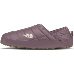 THE NORTH FACE Women’s Thermoball Traction Mule V Winter Shoe | Insulated & Water Repellent, Rubber Outsole(Fawn Grey/Gardenia White)