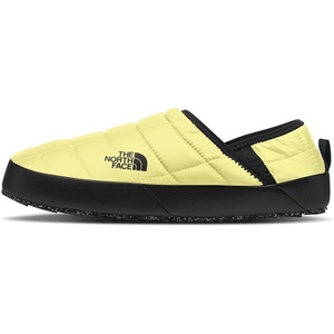 THE NORTH FACE Women’s Thermoball Traction Mule V Winter Shoe | Insulated & Water Repellent, Rubber Outsole(Sun Sprite/Tnf Black)