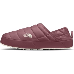 THE NORTH FACE Women’s Thermoball Traction Mule V Winter Shoe | Insulated & Water Repellent, Rubber Outsole(Wild Ginger/Gardenia White)