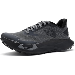 THE NORTH FACE Women’s Vectiv Enduris 4 Trail Running Shoe | Rubber Outsole, High Traction 4mm Lugs(Tnf Black/Anthracite Grey)
