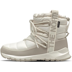 THE NORTH FACE womens Thermoball Traction Bootie(Gardenia White/Silver Grey)