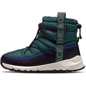 THE NORTH FACE womens Thermoball Traction Bootie(Tnf Black/Ponderosa Green)