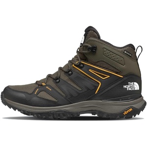 The North Face Men’s Hedgehog Mid Gore-tex Hiking Shoe – Waterproof, Cushioned, & Rubber Outsole(New Taupe Green/Tnf Black)