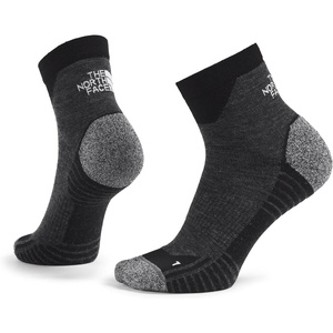 The North Face Unisex Adult Hiking Quarter Sock – Merino Wool Quarter Crew Socks, Light Cushioning, Extended Heel(Tnf Black)