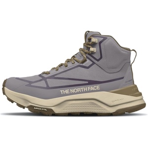 The North Face Women’s Fastpack Mid Waterproof Hiking Boot – Highly Cushioned, Rubber Outsole, 5mm Lug(Transcendent Grey/Cedar)