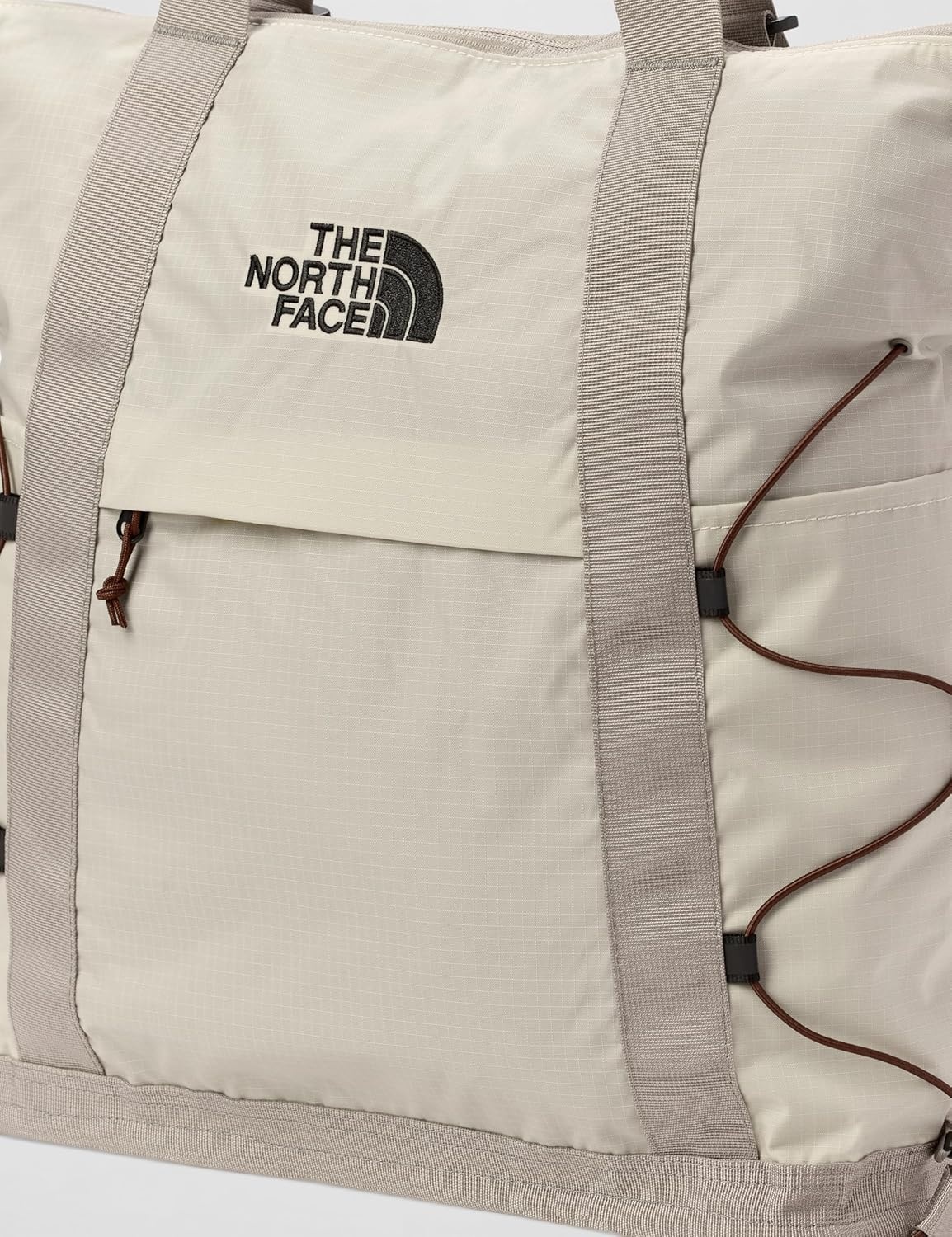 imageTHE NORTH FACE Borealis Tote Bag Over Shoulder amp Backpack Carry Options Water Repellent 16 Laptop SleeveDesert StoneStone SlabEmber Soil