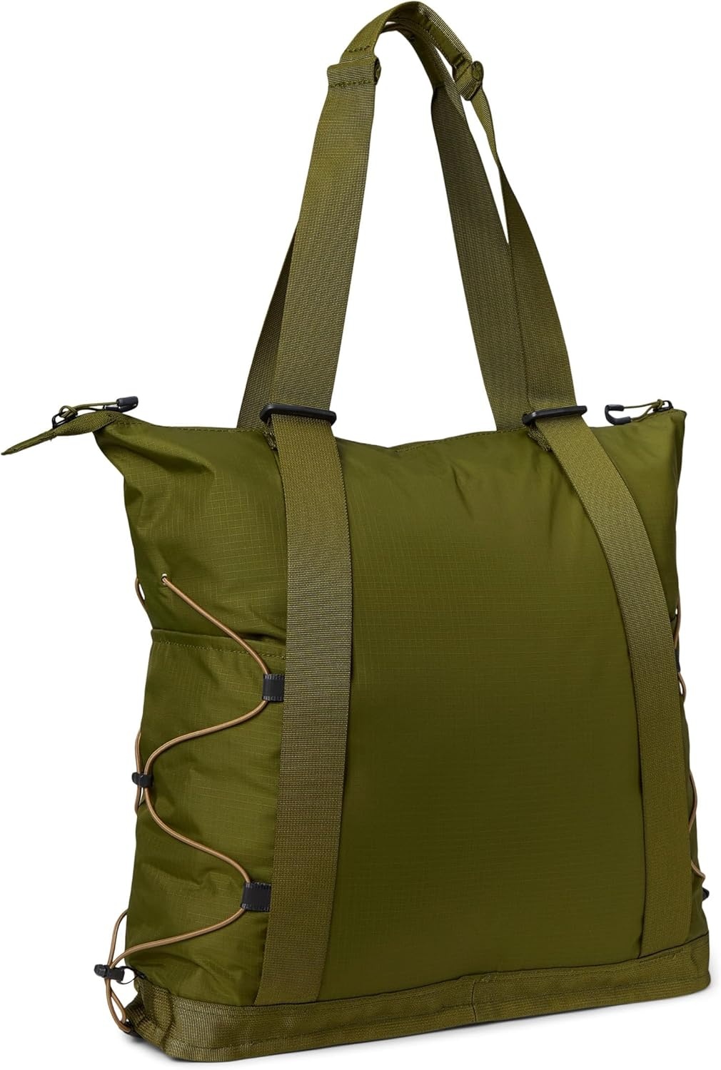 imageTHE NORTH FACE Borealis Tote Bag Over Shoulder amp Backpack Carry Options Water Repellent 16 Laptop SleeveForest OliveUtility Brown