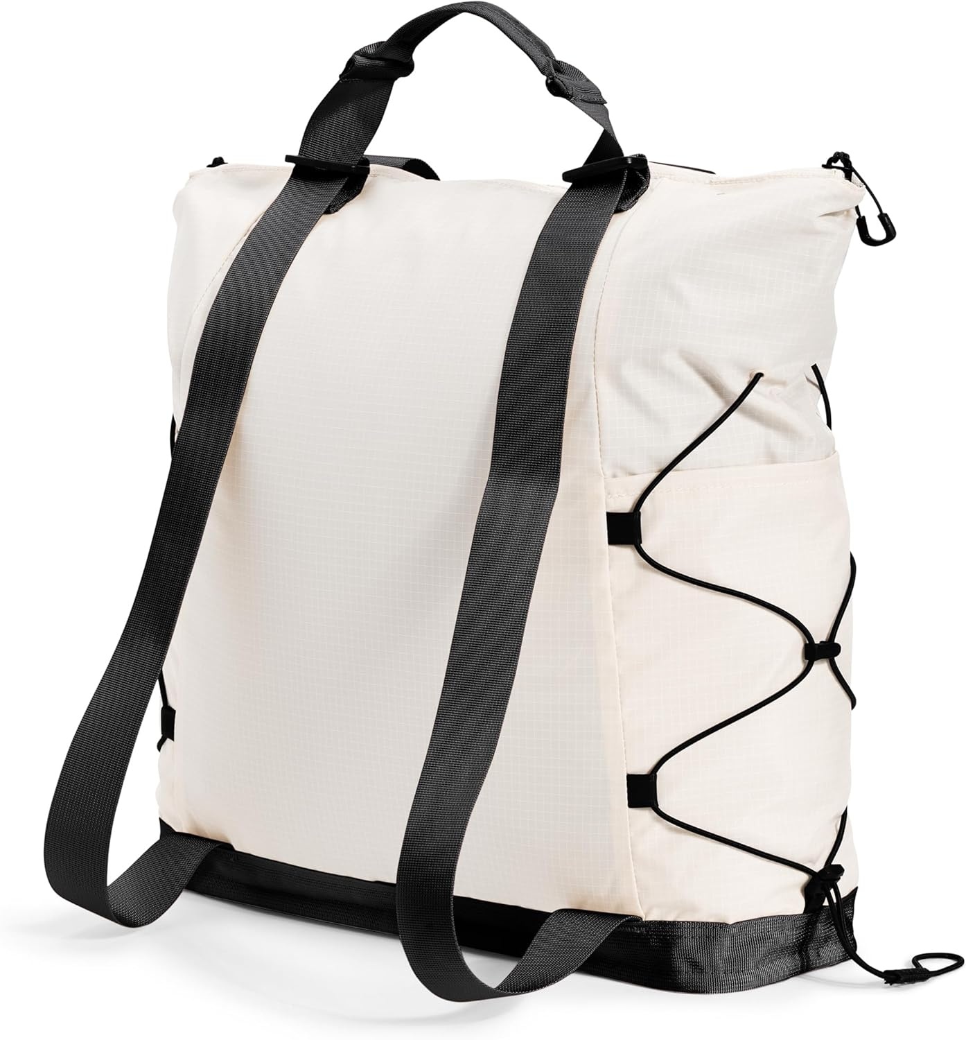 imageTHE NORTH FACE Borealis Tote Bag Over Shoulder amp Backpack Carry Options Water Repellent 16 Laptop SleeveGardenia WhiteTnf Blacknpf