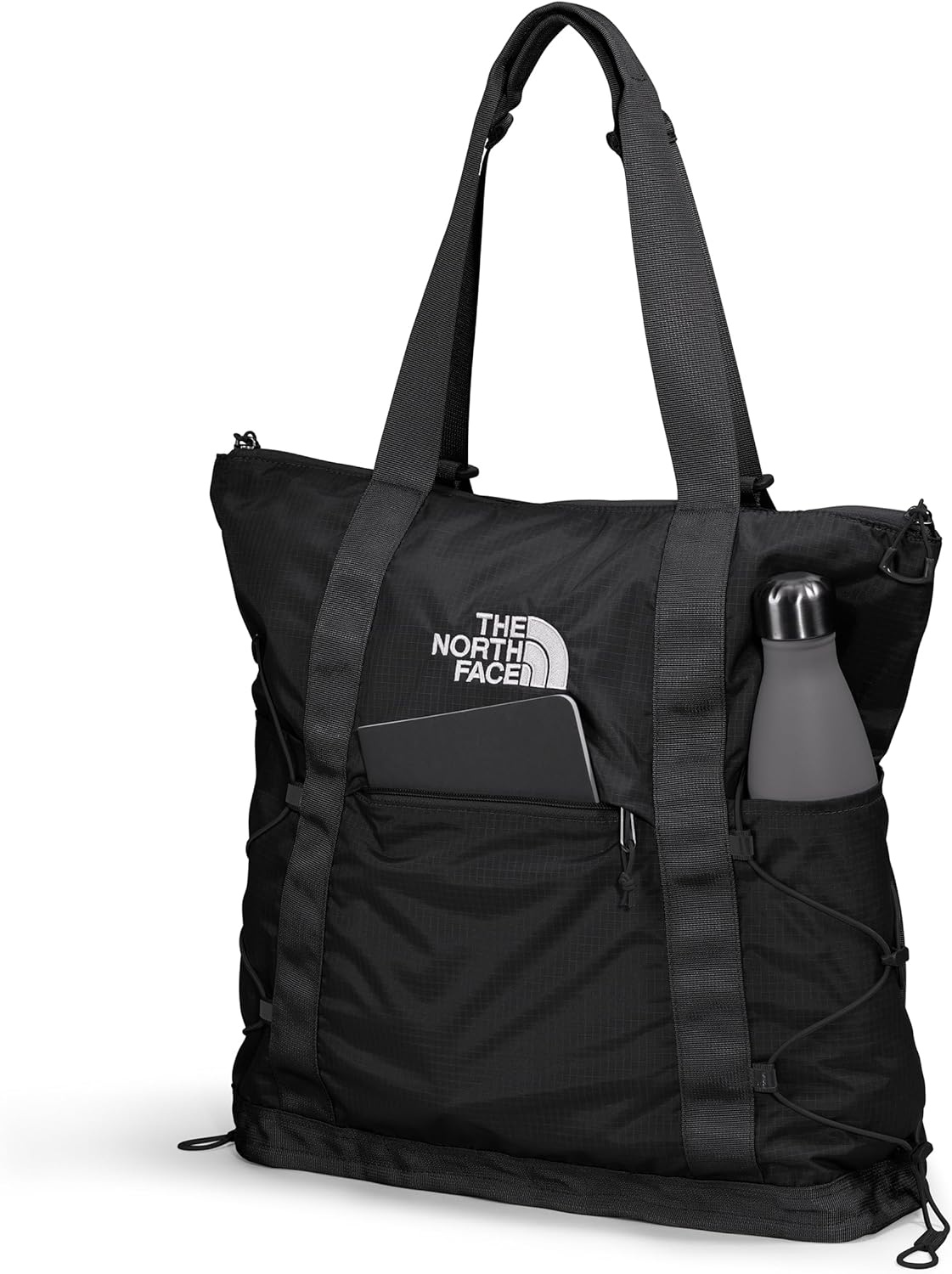 imageTHE NORTH FACE Borealis Tote Bag Over Shoulder amp Backpack Carry Options Water Repellent 16 Laptop SleeveTnf BlackTnf Blacknpf