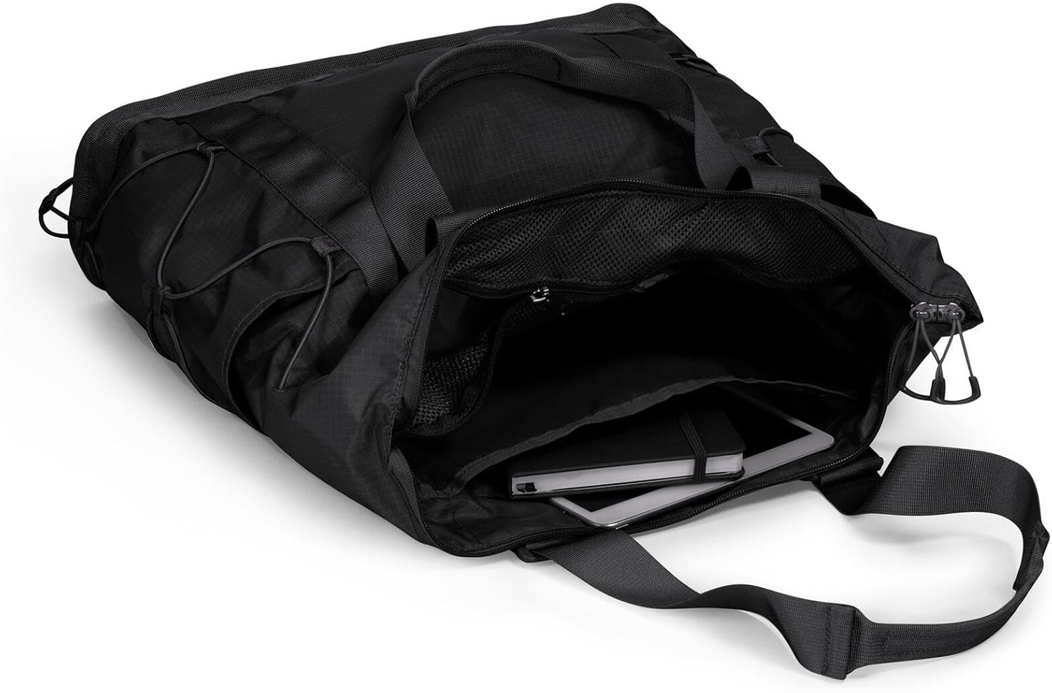 imageTHE NORTH FACE Borealis Tote Bag Over Shoulder amp Backpack Carry Options Water Repellent 16 Laptop SleeveTnf BlackTnf Blacknpf