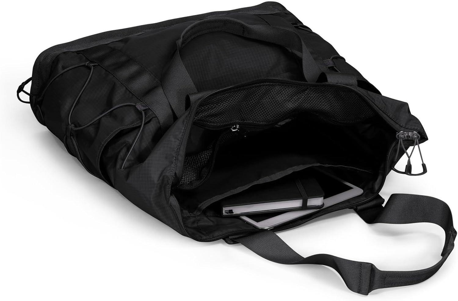 imageTHE NORTH FACE Borealis Tote Bag Over Shoulder amp Backpack Carry Options Water Repellent 16 Laptop SleeveTnf BlackTnf Blacknpf