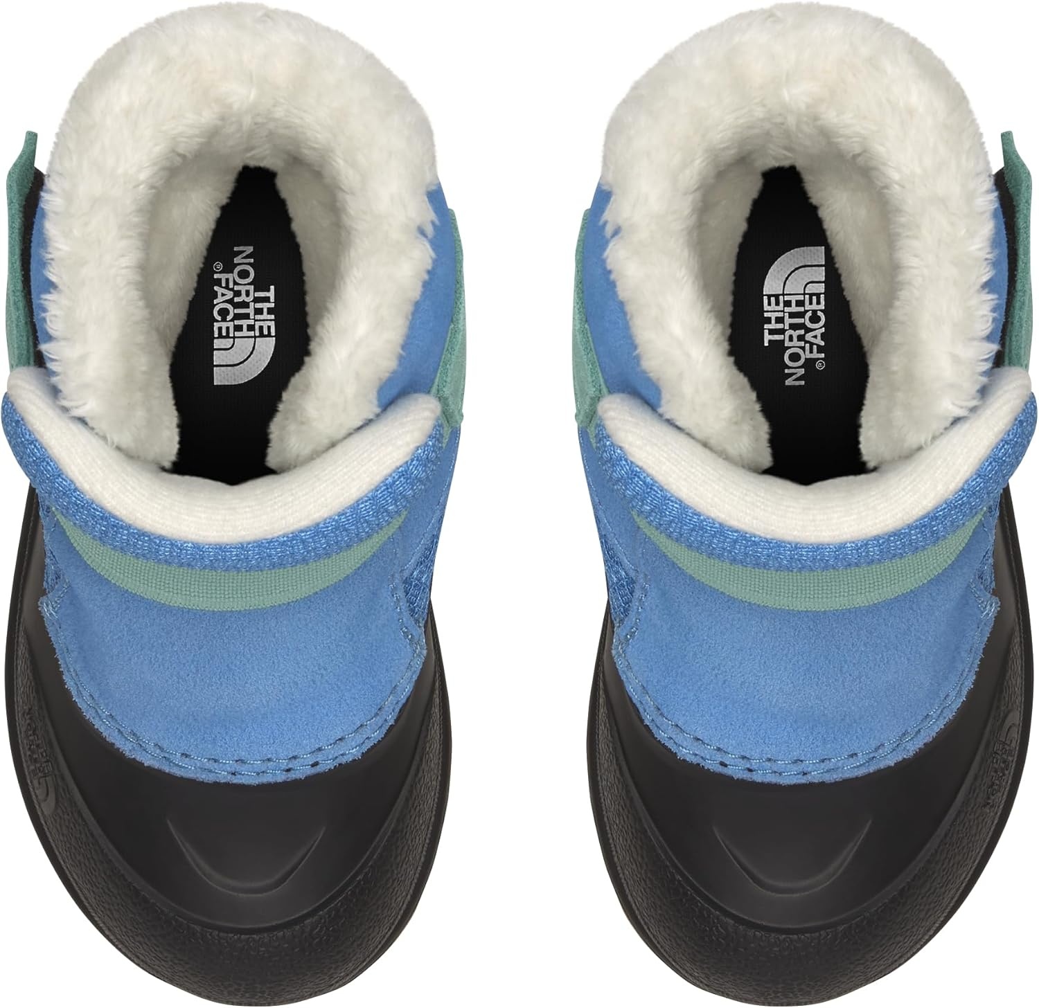 imageTHE NORTH FACE Kids Alpenglow II Insulated Snow Boot Waterproof Construction amp Durable Rubber OutsoleDark CornflowerMuted Pine