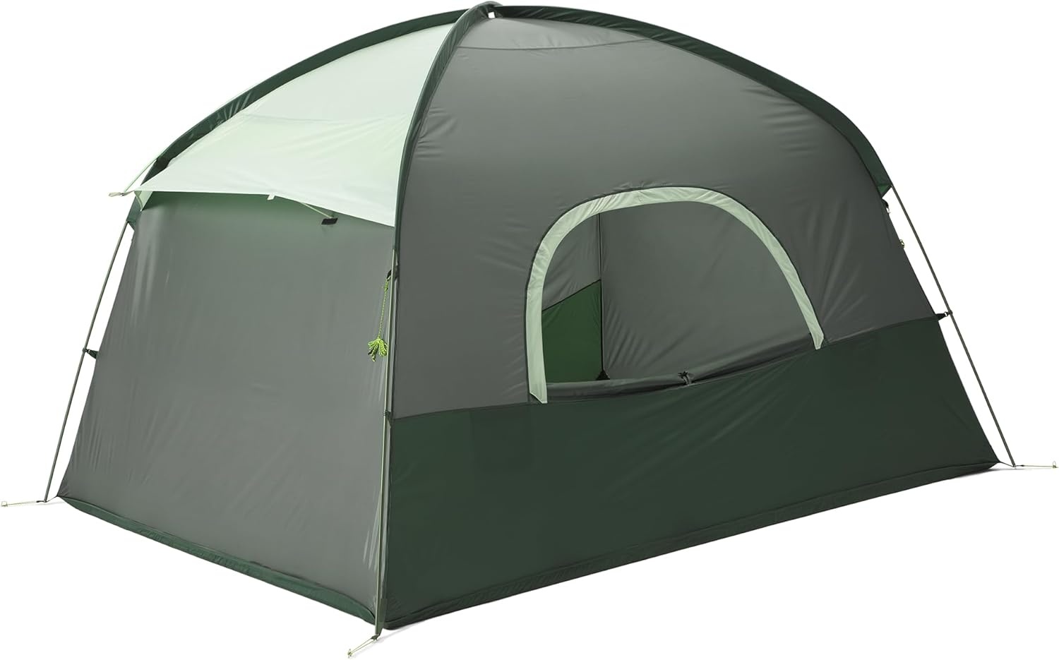 imageTHE NORTH FACE Sequoia Tent Waterproof Camping Tent Spacious amp Easy to Set Up Front amp Back Zipper Doors Side WindowsAgave GreenGranny Smith