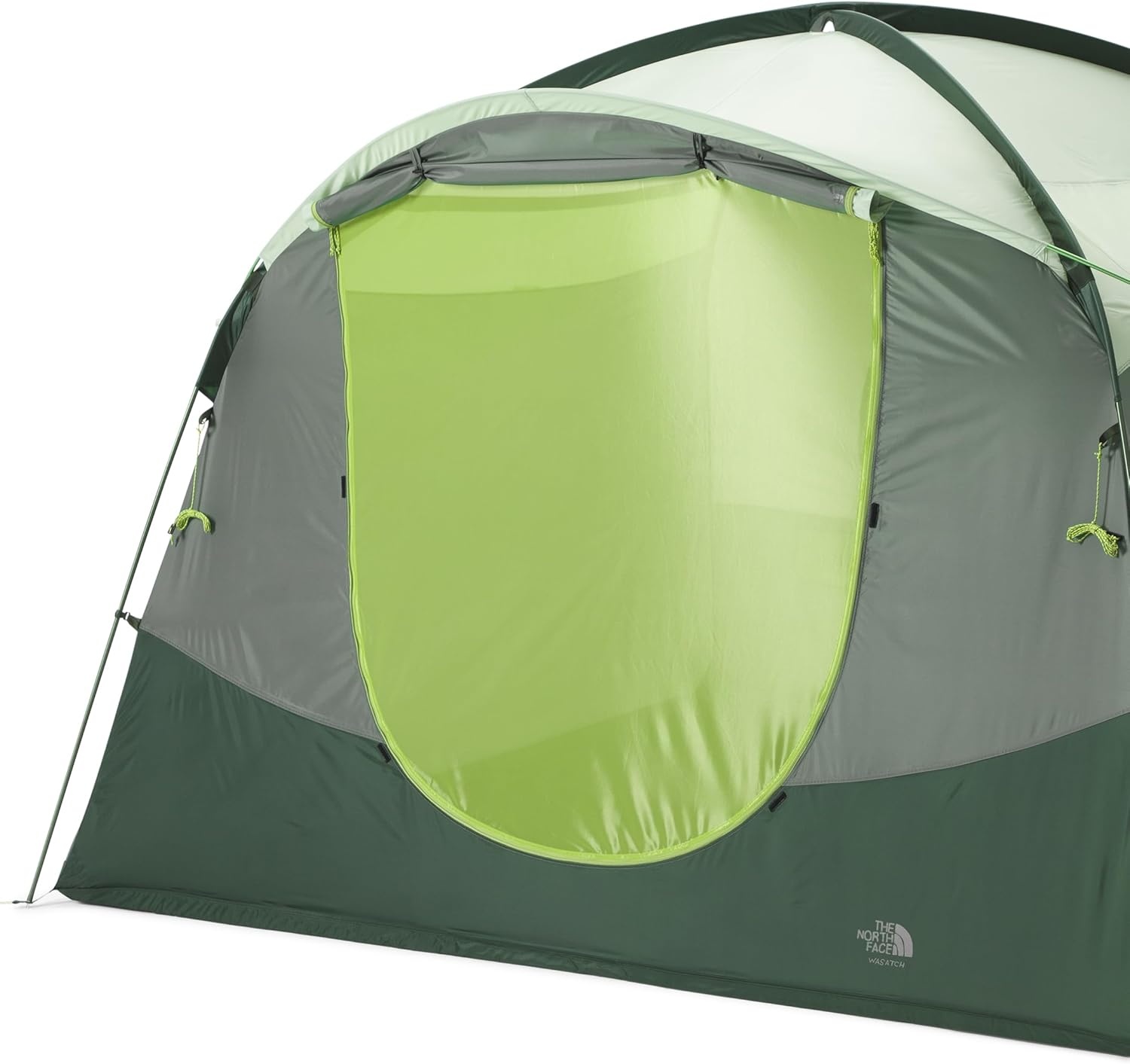 imageTHE NORTH FACE Sequoia Tent Waterproof Camping Tent Spacious amp Easy to Set Up Front amp Back Zipper Doors Side WindowsAgave GreenGranny Smith