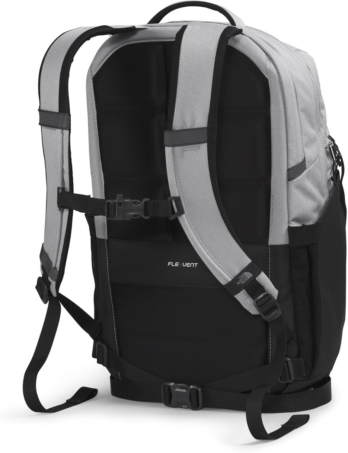 imageTHE NORTH FACE Surge Commuter Laptop Backpack Daypack With Water Repellent Finish 16 Laptop Sleeve Reflective DetailsMeld Grey Dark HeatherTnf Blacknpf