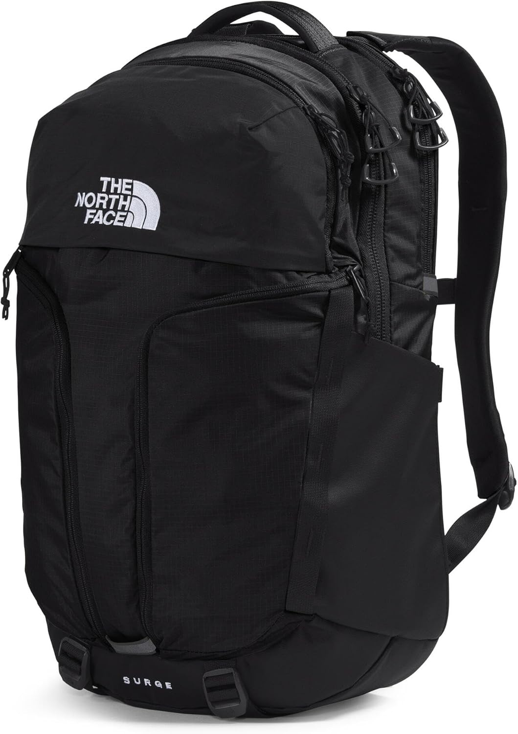 imageTHE NORTH FACE Surge Commuter Laptop Backpack Daypack With Water Repellent Finish 16 Laptop Sleeve Reflective DetailsTnf BlackTnf Blacknpf