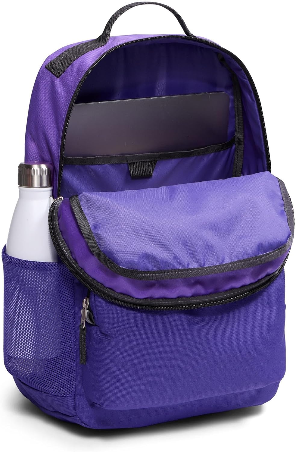 imageTHE NORTH FACE Teen Chuckwalla Daypack Travel Backpack Laptop Sleeve Reflective Safety Details Adjustable Strap Metal PinkTranscendent GreyPale Blossom One SizeElevation PurplePeak PurpleEndless Dusk