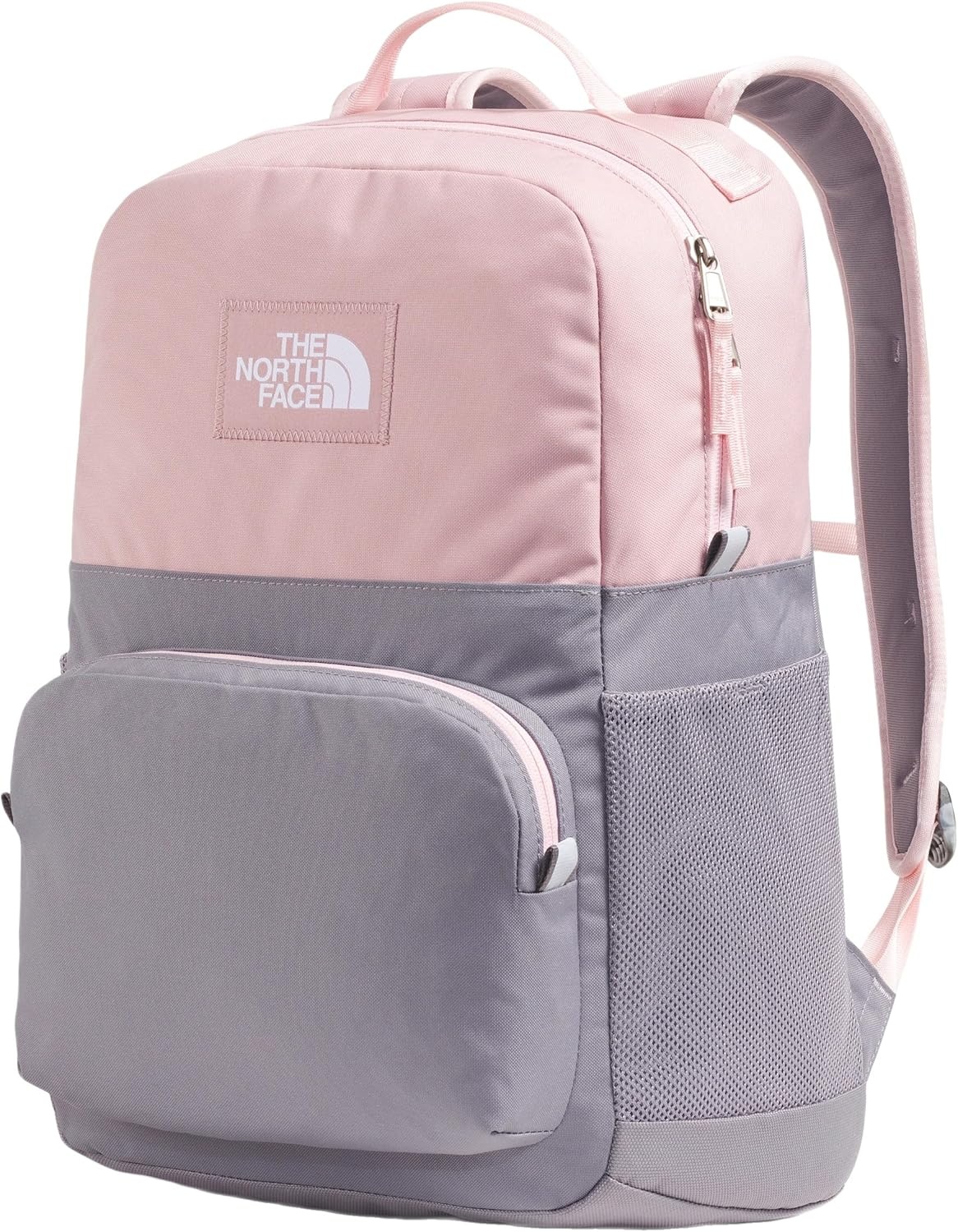 imageTHE NORTH FACE Teen Chuckwalla Daypack Travel Backpack Laptop Sleeve Reflective Safety Details Adjustable Strap Metal PinkTranscendent GreyPale Blossom One SizeMetal PinkTranscendent GreyPale Blossom