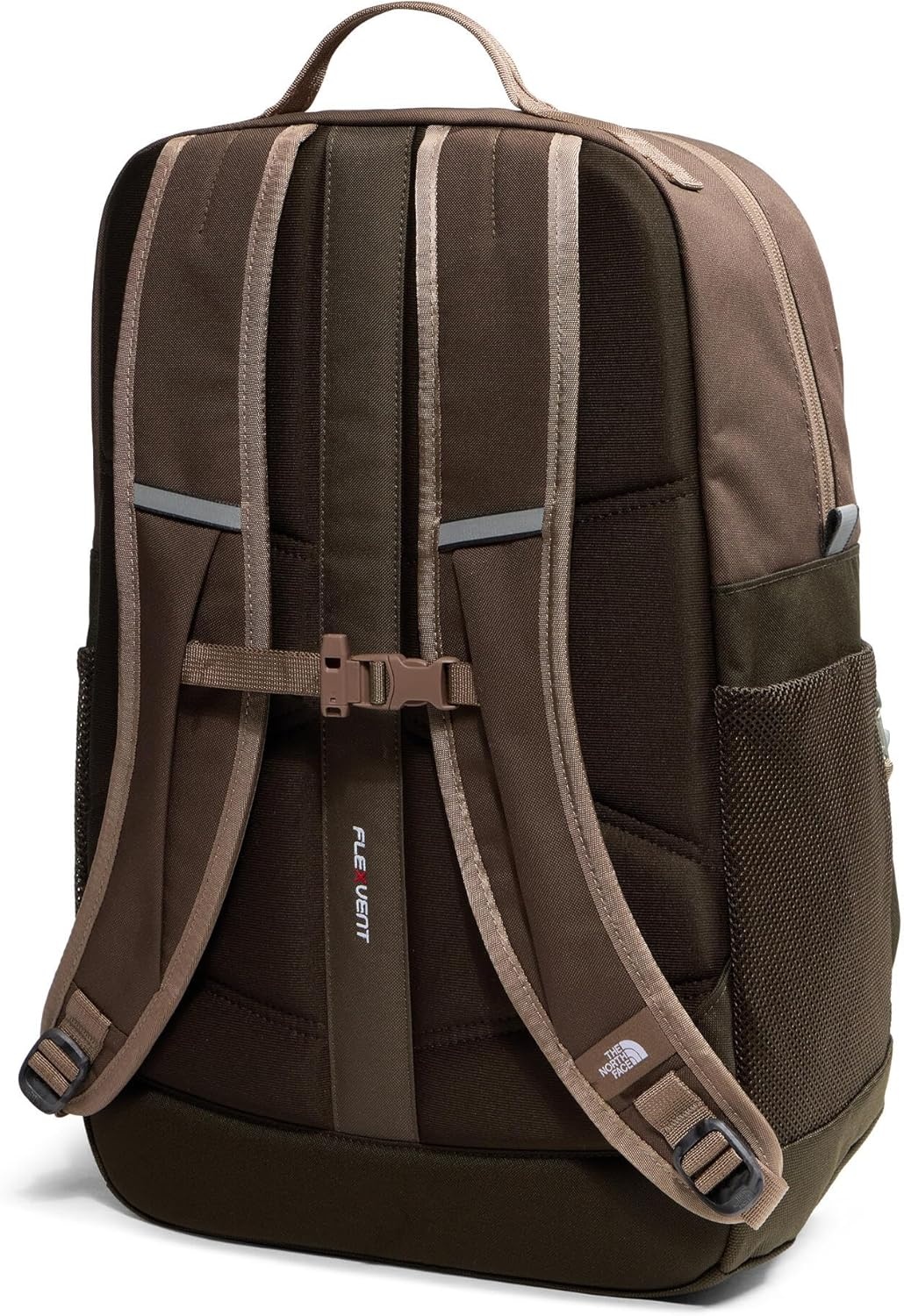imageTHE NORTH FACE Teen Chuckwalla Daypack Travel Backpack Laptop Sleeve Reflective Safety Details Adjustable Strap Metal PinkTranscendent GreyPale Blossom One SizeDark ChestnutSmokey BrownGarnet