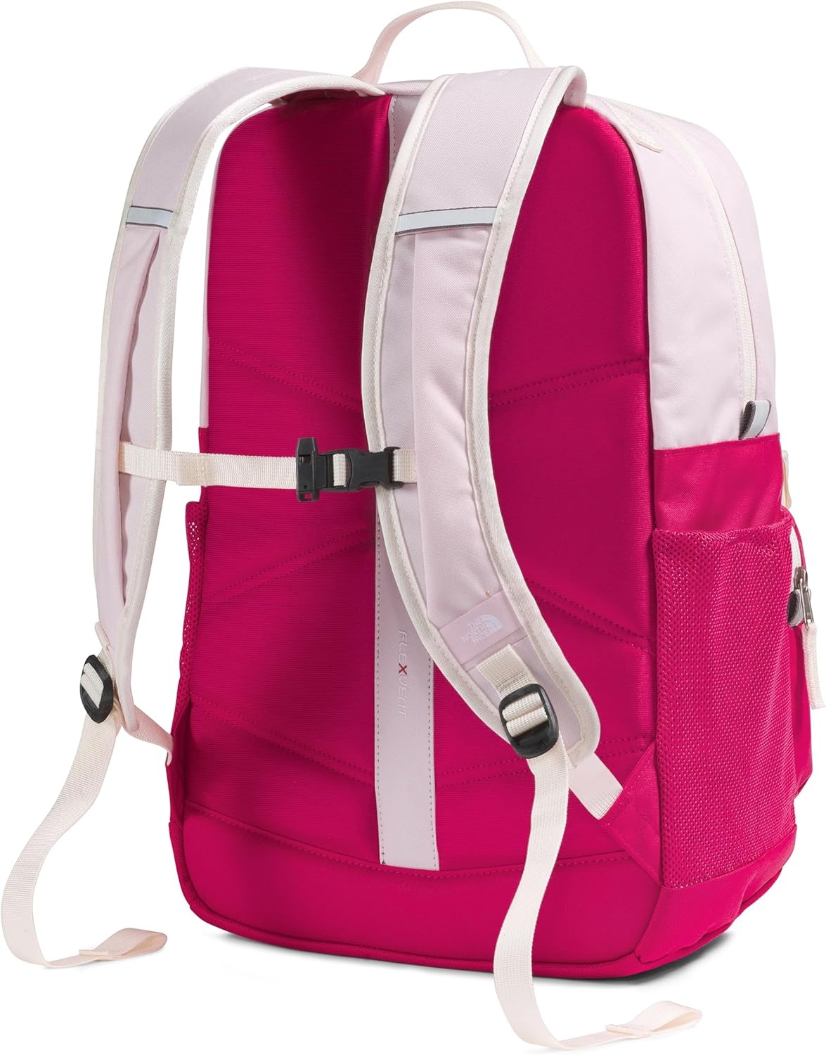 imageTHE NORTH FACE Teen Chuckwalla Daypack Travel Backpack Laptop Sleeve Reflective Safety Details Adjustable Strap Metal PinkTranscendent GreyPale Blossom One SizePale BlossomLali Guran