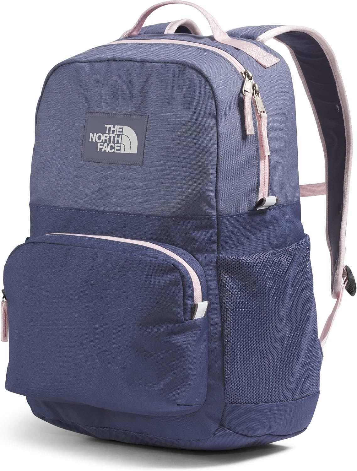 imageTHE NORTH FACE Teen Chuckwalla Daypack Travel Backpack Laptop Sleeve Reflective Safety Details Adjustable Strap Metal PinkTranscendent GreyPale Blossom One SizeTwilight GalaxyLunar Blue