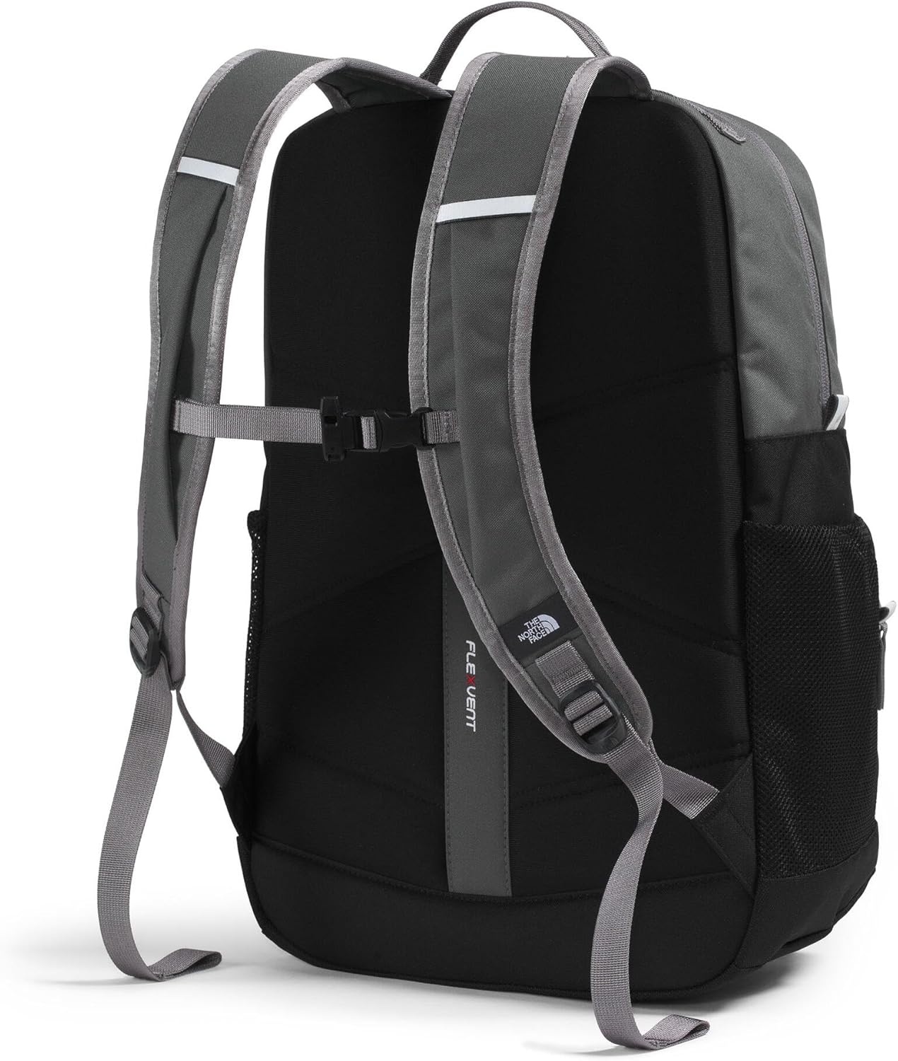 imageTHE NORTH FACE Teen Chuckwalla Daypack Travel Backpack Laptop Sleeve Reflective Safety Details Adjustable Strap Metal PinkTranscendent GreyPale Blossom One SizeAnthracite GreyTnf Black
