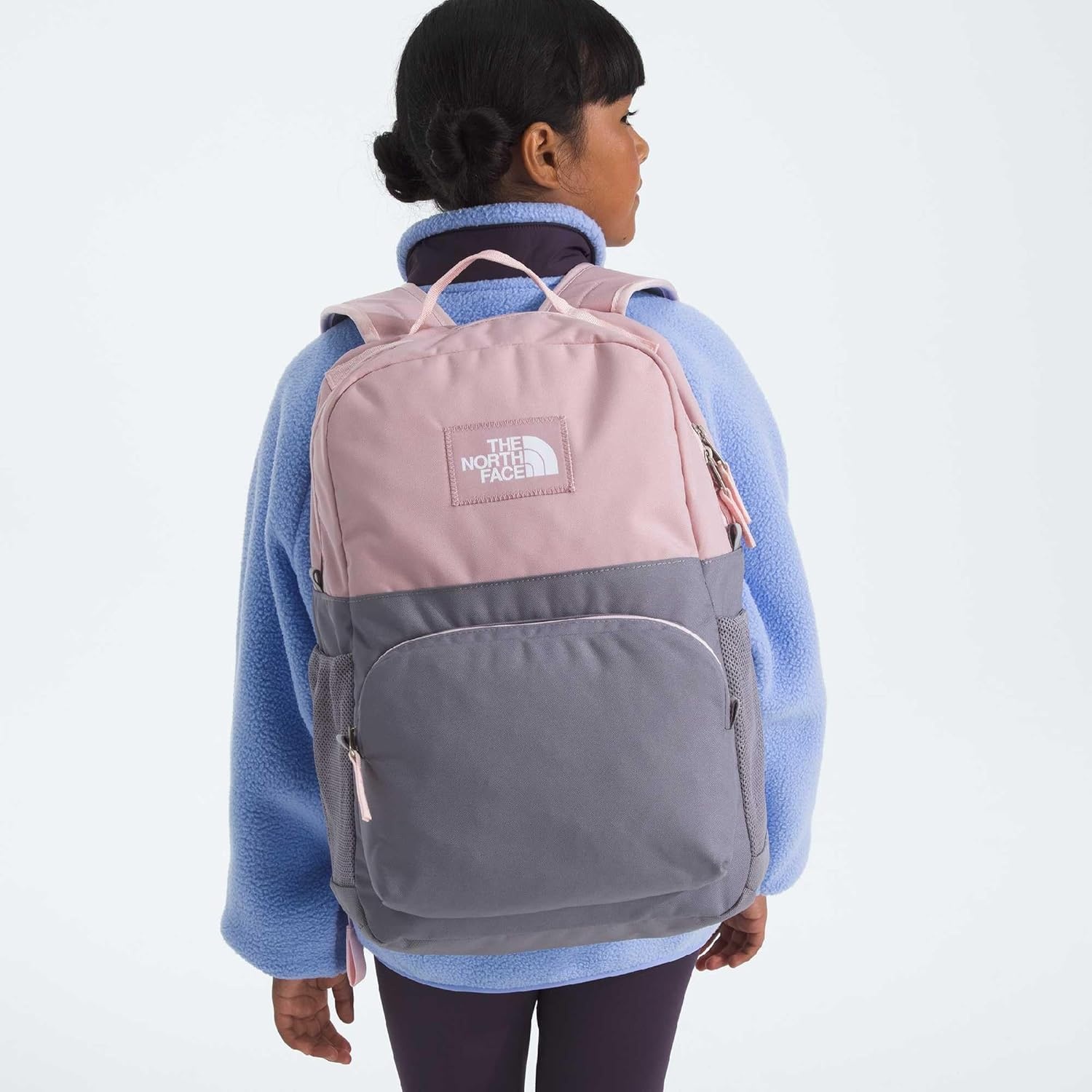 imageTHE NORTH FACE Teen Chuckwalla Daypack Travel Backpack Laptop Sleeve Reflective Safety Details Adjustable Strap Metal PinkTranscendent GreyPale Blossom One SizeMetal PinkTranscendent GreyPale Blossom