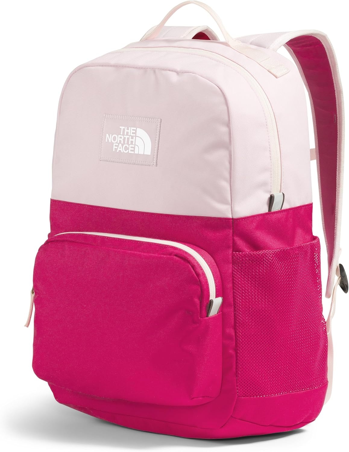 imageTHE NORTH FACE Teen Chuckwalla Daypack Travel Backpack Laptop Sleeve Reflective Safety Details Adjustable Strap Metal PinkTranscendent GreyPale Blossom One SizePale BlossomLali Guran