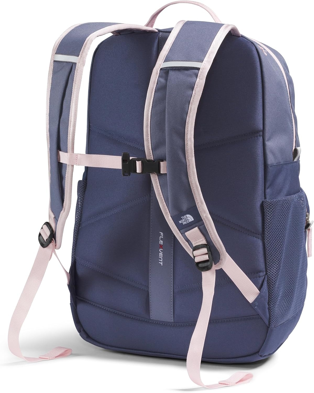 imageTHE NORTH FACE Teen Chuckwalla Daypack Travel Backpack Laptop Sleeve Reflective Safety Details Adjustable Strap Metal PinkTranscendent GreyPale Blossom One SizeTwilight GalaxyLunar Blue