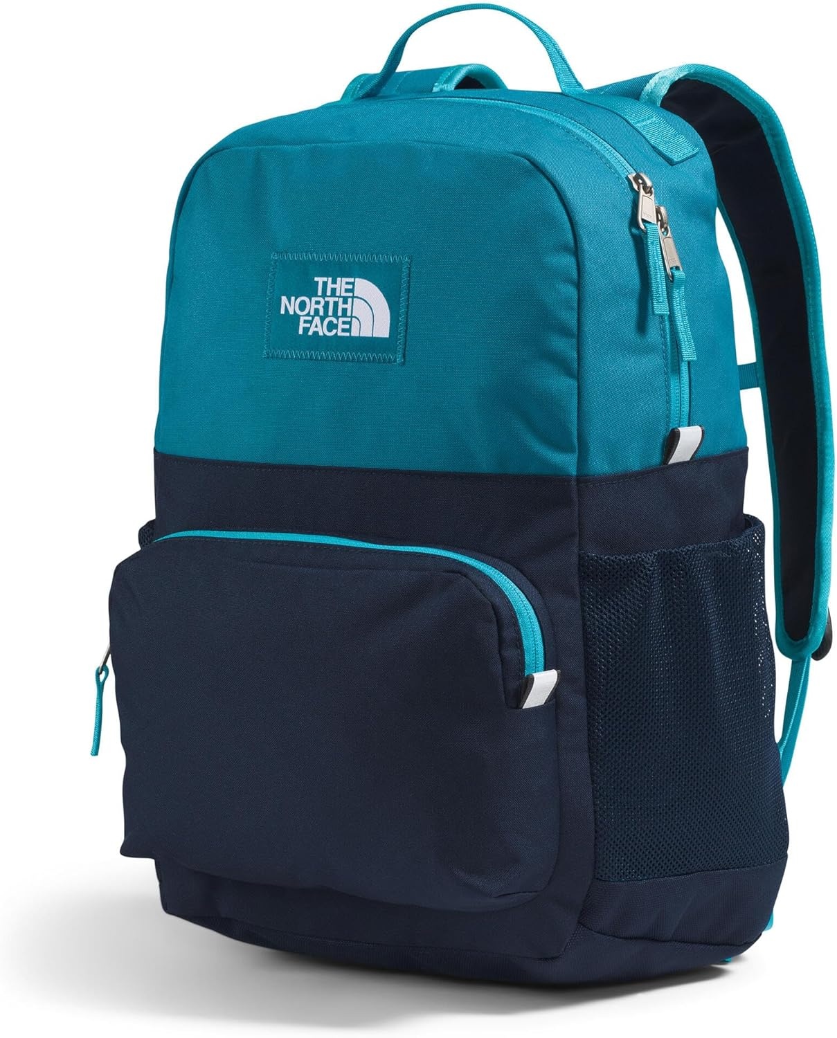 imageTHE NORTH FACE Teen Chuckwalla Daypack Travel Backpack Laptop Sleeve Reflective Safety Details Adjustable Strap Metal PinkTranscendent GreyPale Blossom One SizeDusk BlueSummit Navy