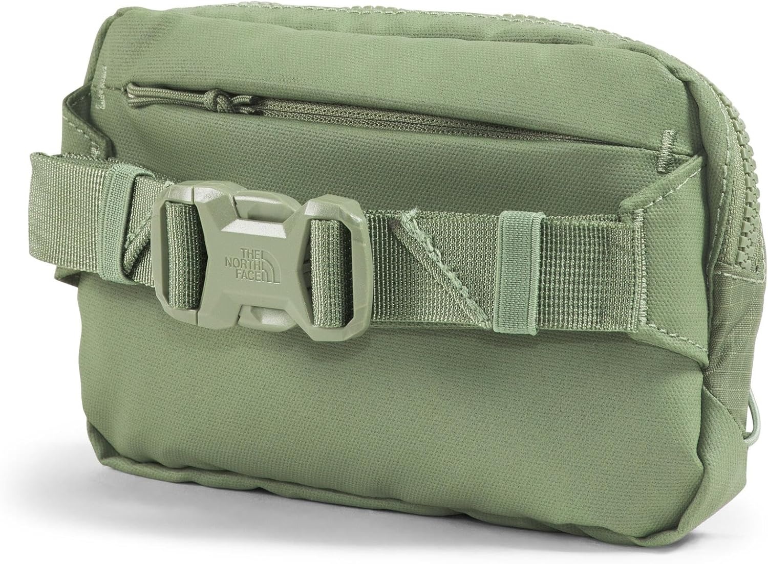 imageTHE NORTH FACE Terra Lumbar Hiking Hip Pack 1 Liter Storage Belt Bag Water Repellent Adjustable Strap Zip PocketsBark MistSlate Moss